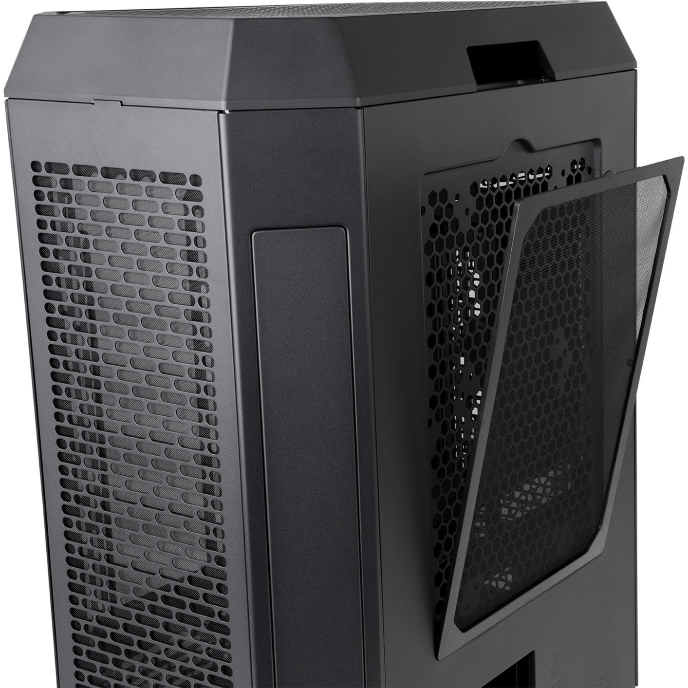 Thermaltake the tower 600 midi tower behuizing (zwart | 4x usb-a | 1x usb-c | tempered glass)