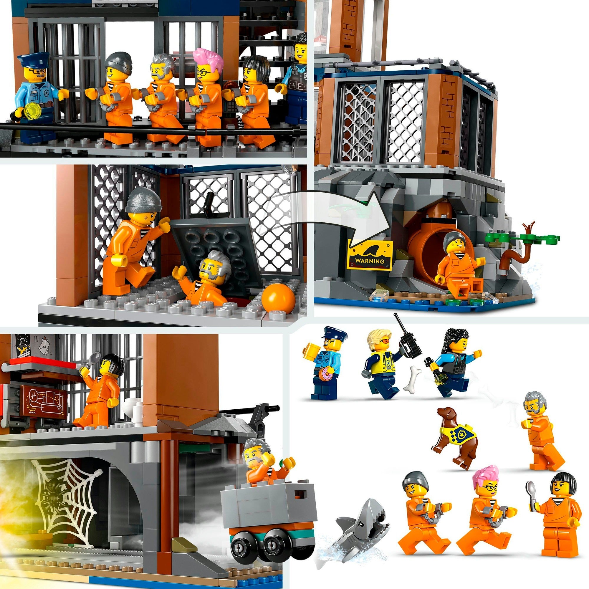 Lego city 60419 politiegevangeniseiland