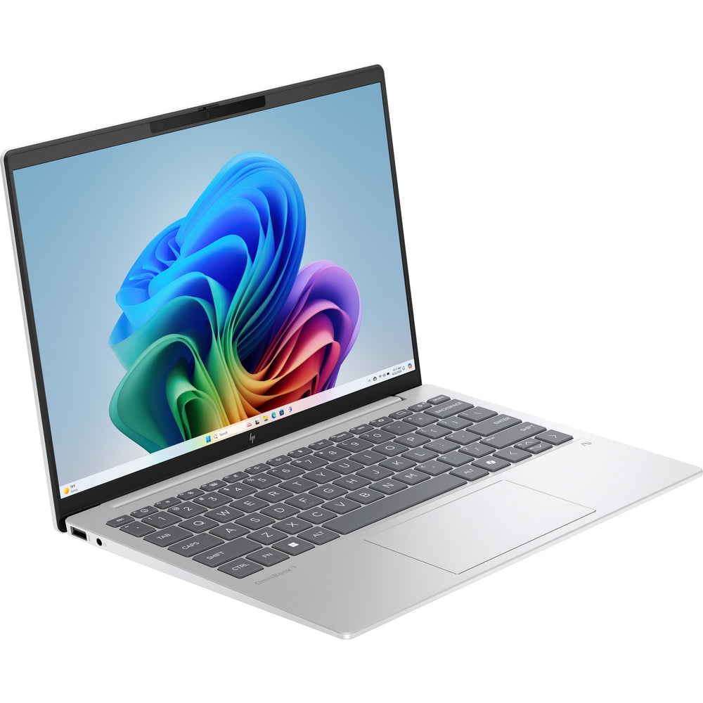 Hp omnibook 7 aerongai 13-bg1076nd 13.3 copilot+ laptop (zilver | ryzen ai 7 350 | radeon 860m | 32 gb | 1 tb ssd)