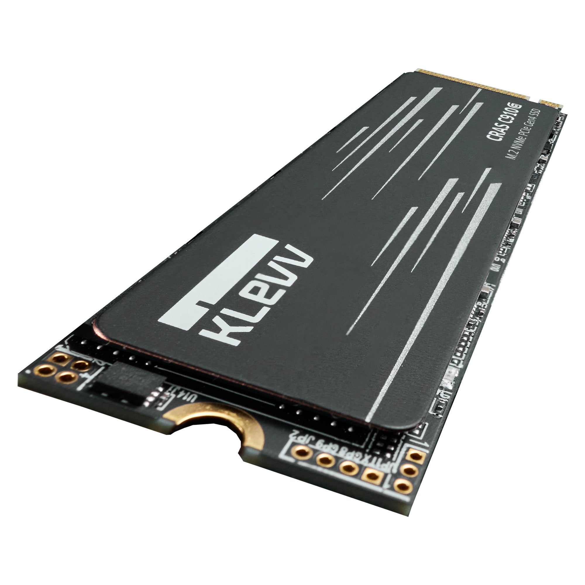 Klevv cras c910g 2 tb ssd (zwart, k02tbm2sp0-10g, pcie gen 4.0 x4, nvme 2.0)