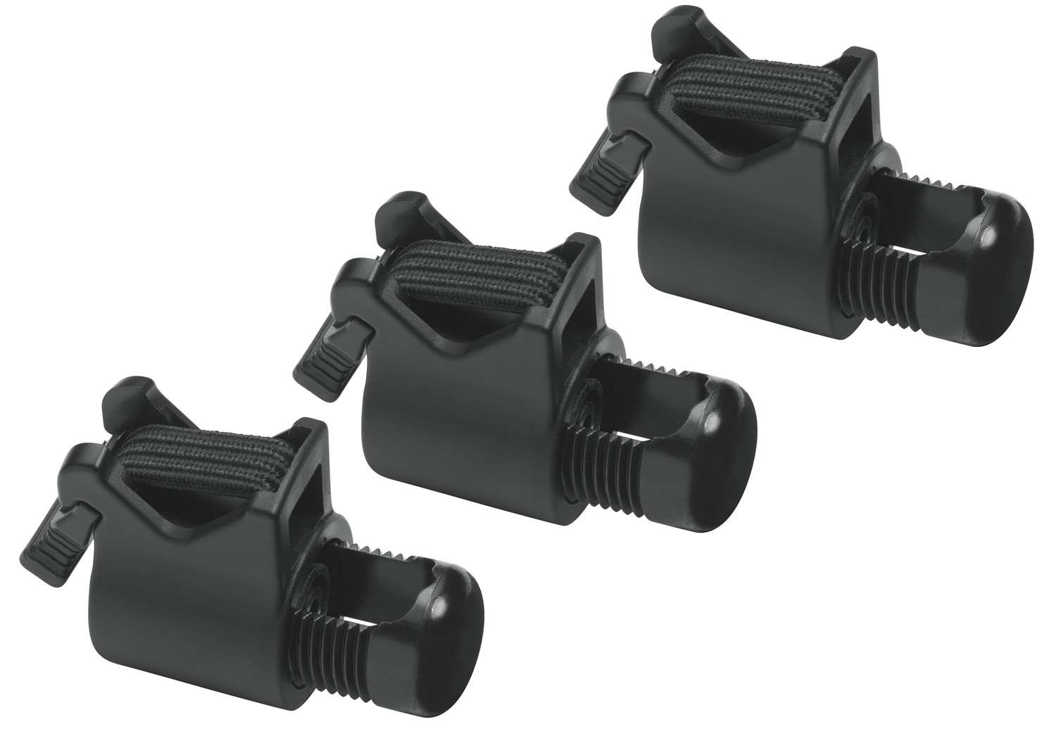 Abus UGH02 - Zwart - Steel-O-Flex - 3 slothouders