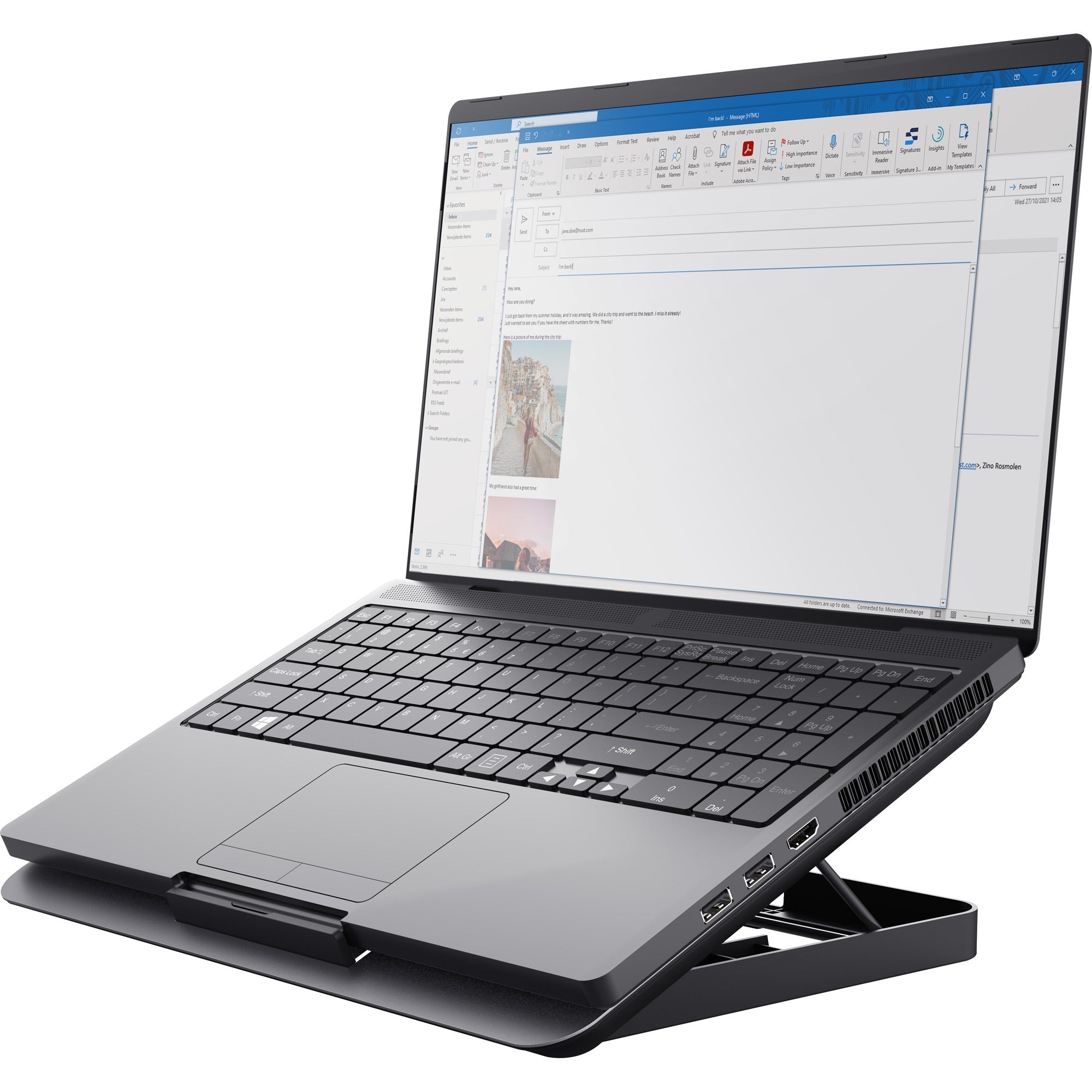 Trust Exto laptopkoelstandaard