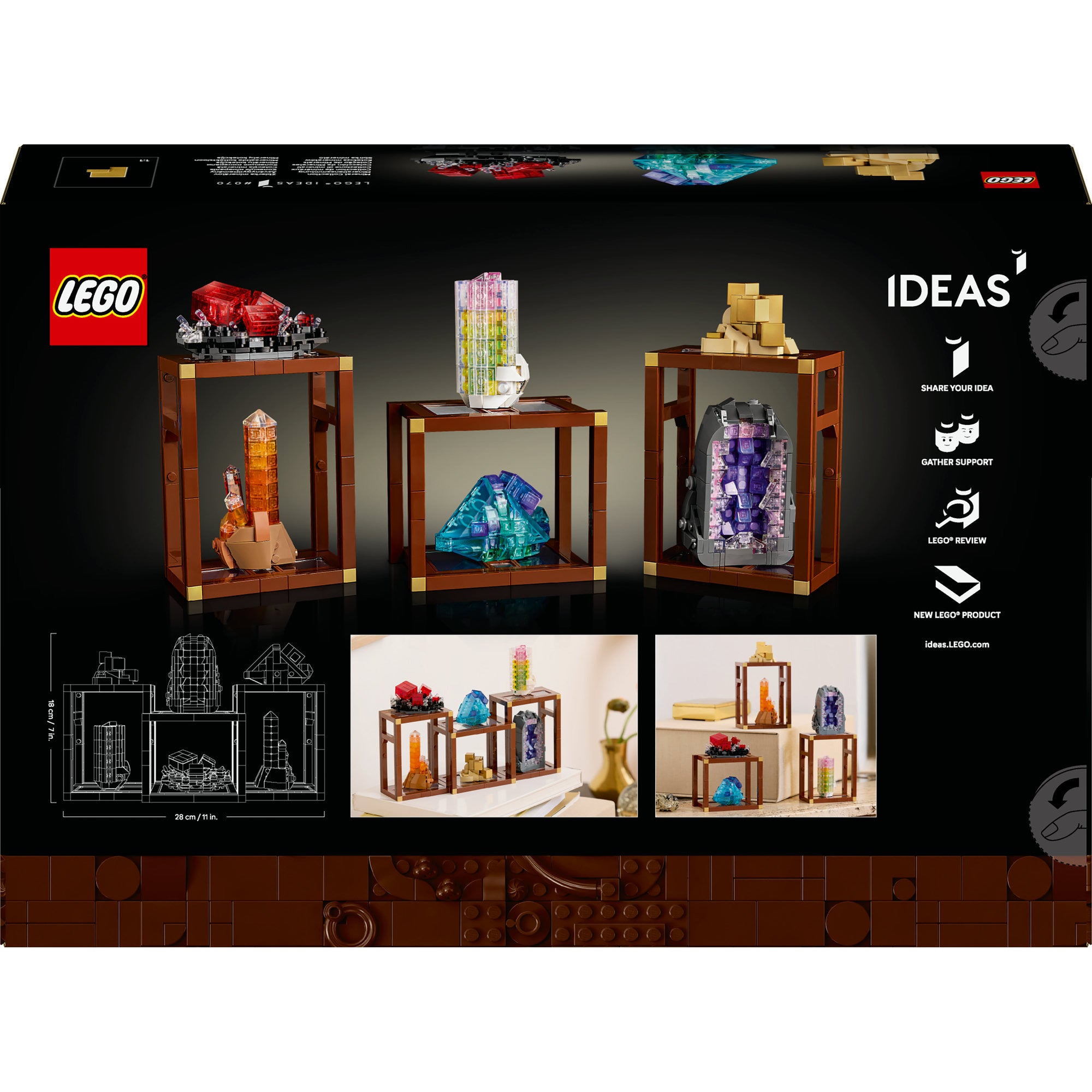 Lego ideas mineralenverzameling set - 21362