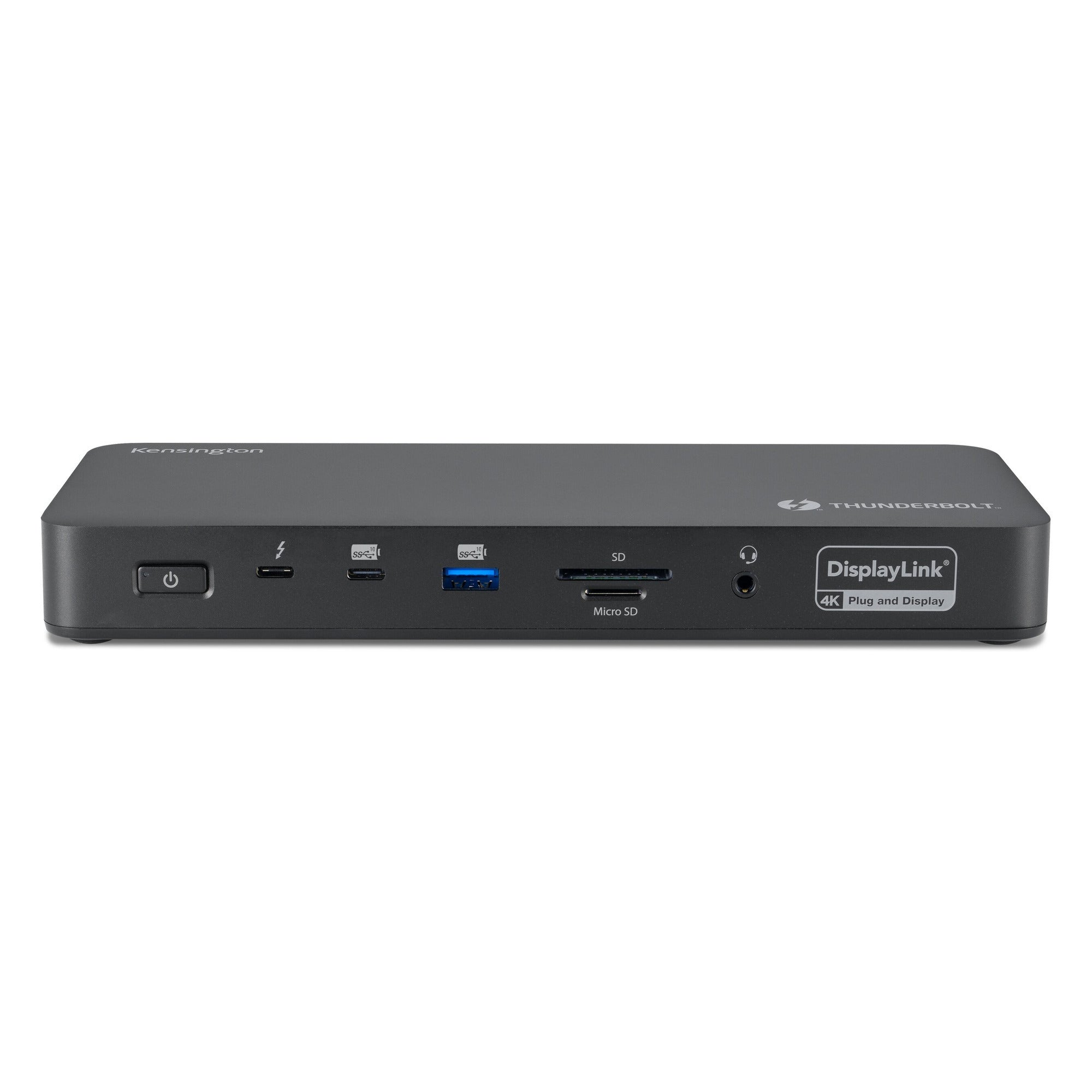 Kensington sd5920t eq thunderbolt 4 quad 4k hybrid dock met displaylink technology dockingstation (zwart)