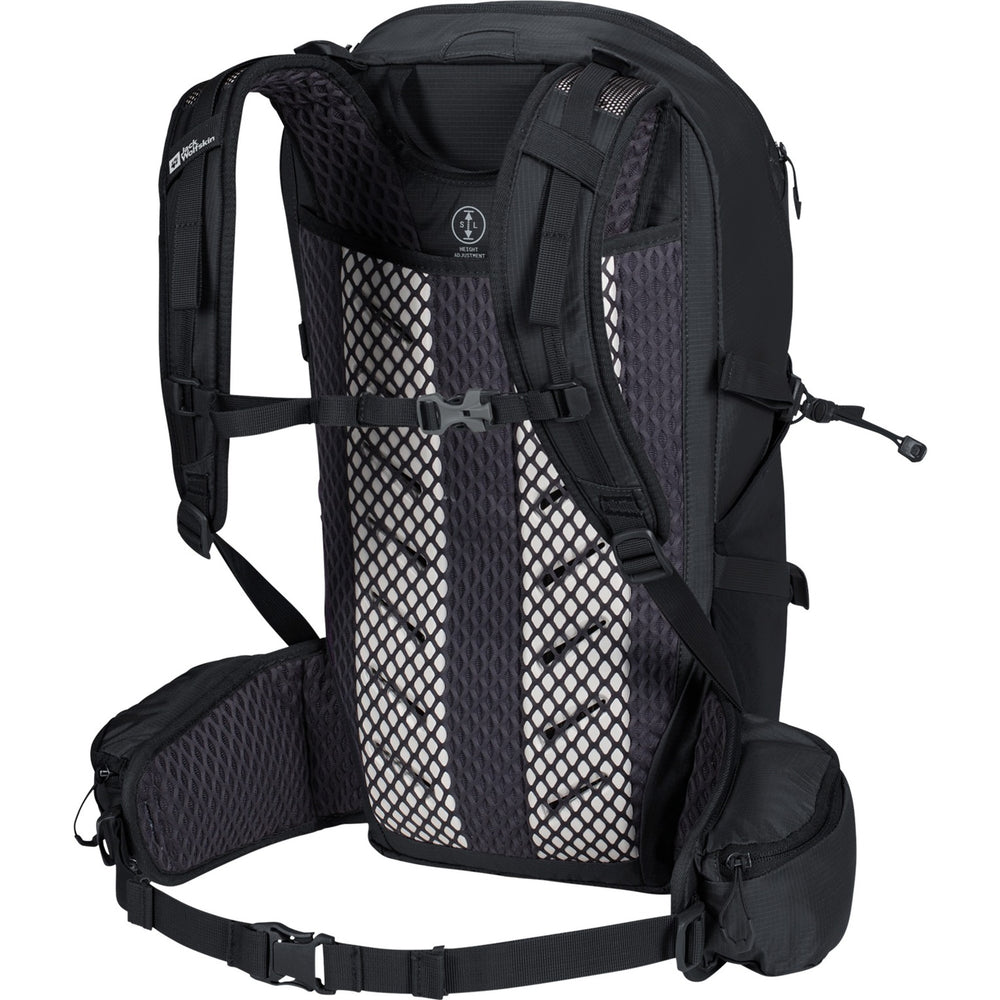 Jack wolfskin cyrox shape 25 s-l rugzak (zwart, 25 liter)
