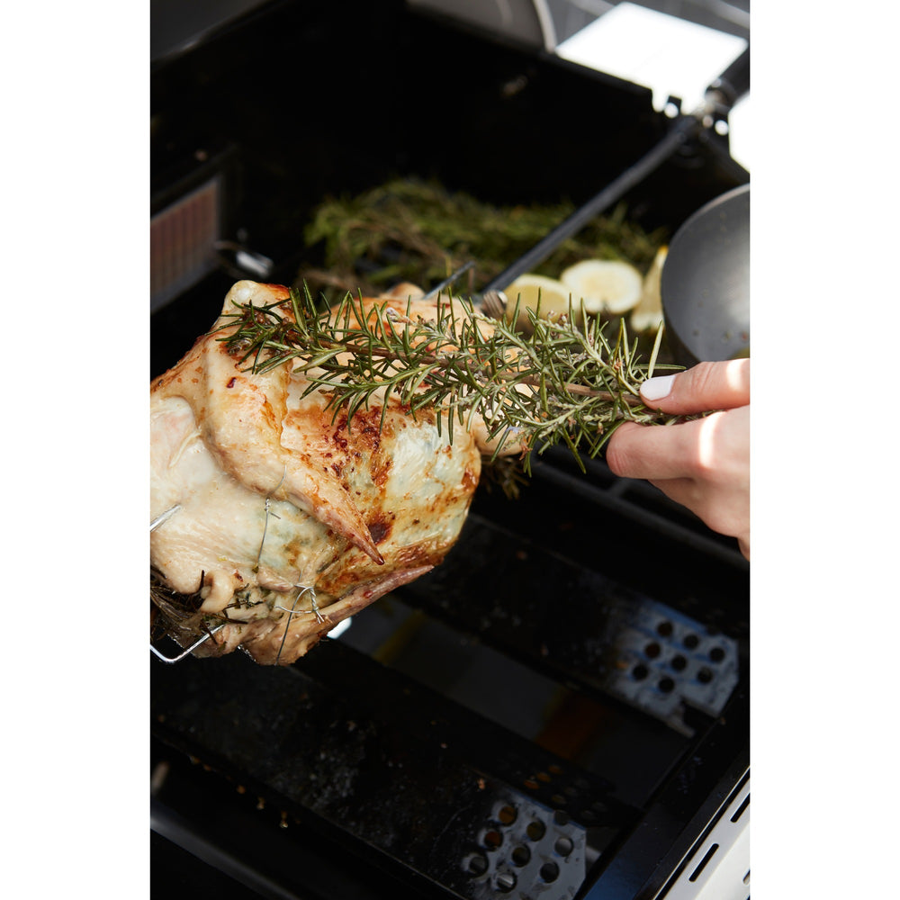 Barbecook universeel draaispit met motor voor houtskoolbarbecues rotisserie