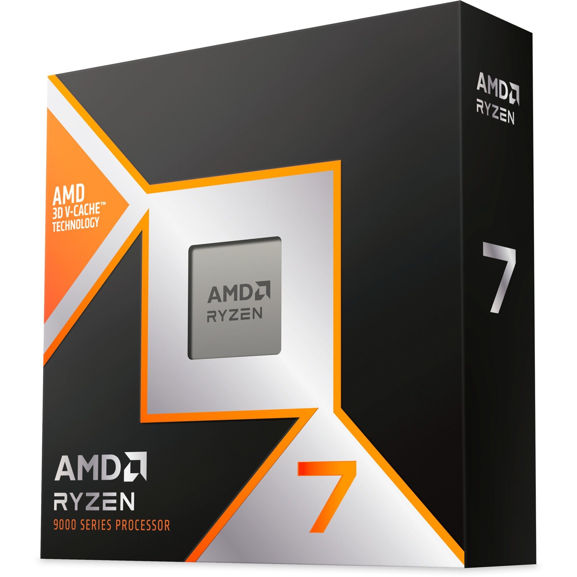 AMD 100-100001084wof Ryzen 7 9800x3D CPU, AM5, 8C 16T, 4,7 5,2 GHz, 96 MB, 120 W, in de doos