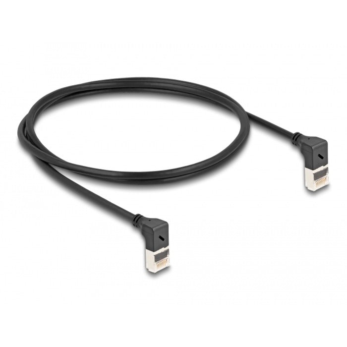 DeLOCK DeLOCK RJ45 Netwerkkabel Cat.6A S FTP Slim 90° omhoog