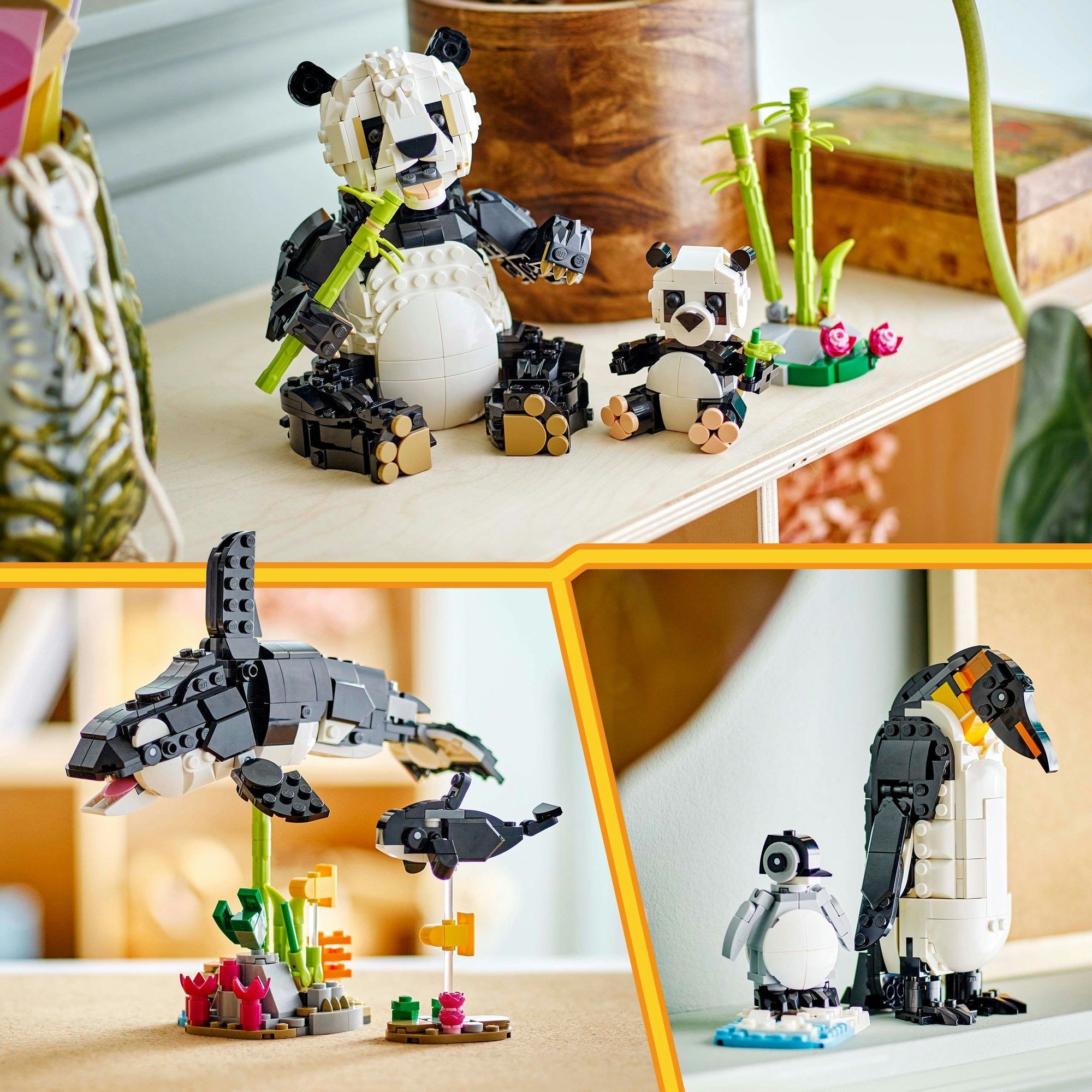 Lego creator 31165 wilde dieren: pandafamilie