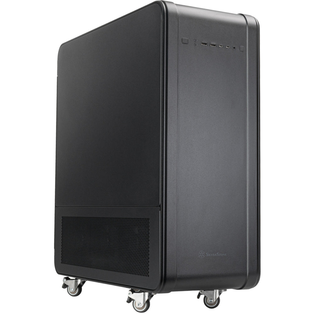 Silverstone alta t1 big tower behuizing (zwart | 2x usb-a | 2x usb-c)