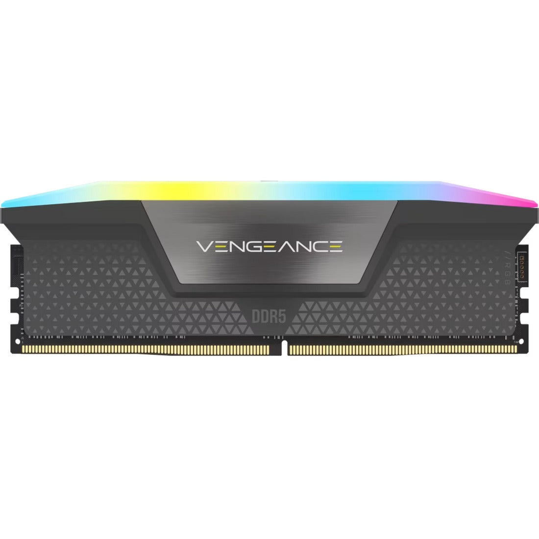 Corsair vengeance rgb 32 gb ddr5-6000 (2x 16 gb) werkgeheugen (zwart, cmh32gx5m2d6000z38, expo)