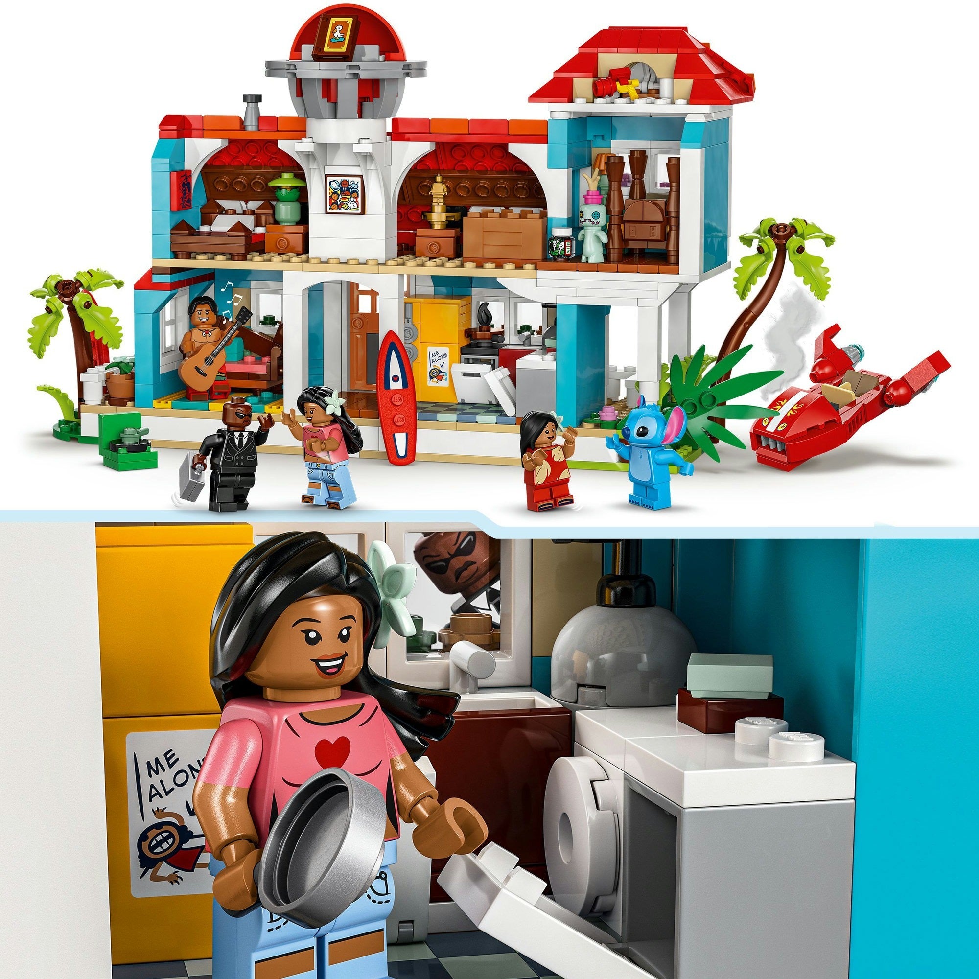 Lego ® disney lilo en stitch strandhuis - 43268