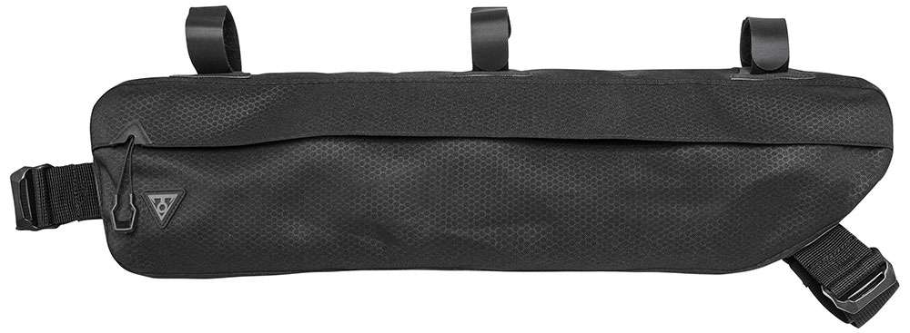 Topeak frametas MidLoader 6L zw, Nylon banden, Zwart