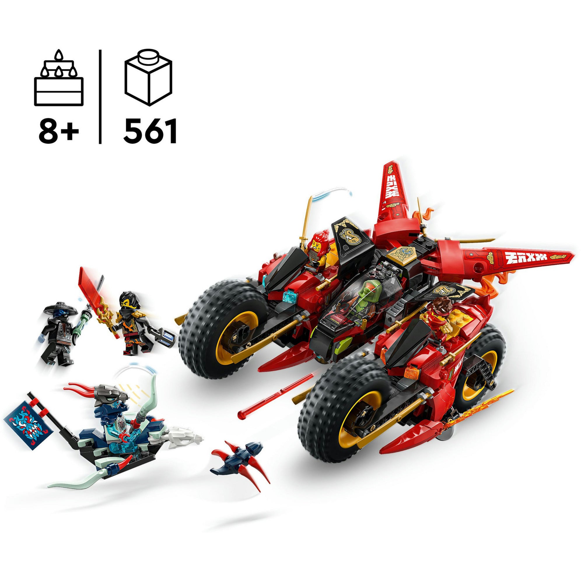 Lego ninjago 71844 ninja strijdvoertuig