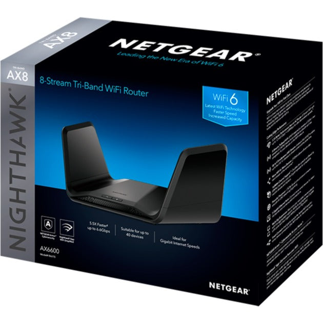 Netgear Netgear Nighthawk Tri-band AX8 8-Stream AX6600 WiFi 6 Router