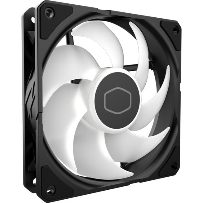 Cooler master sickleflow edge 120 argb fan kit case fans (zwart, 3 stuks, 120 x 120 x 25 mm, pwm, 3 stuks, met a1 mini led controller)
