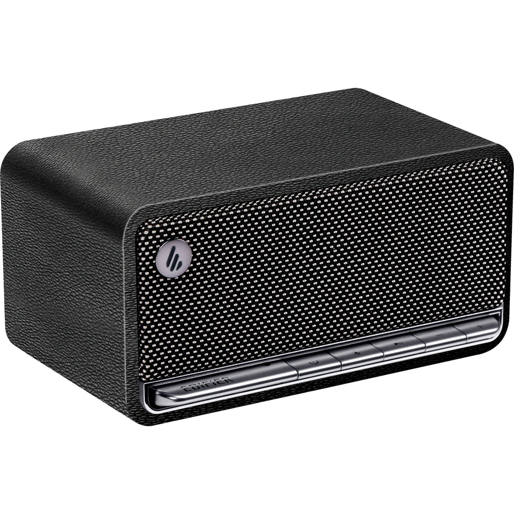 Edifier mp230 retro bluetooth speaker luidspreker (zwart, bluetooth, microsd, aux, usb-c)