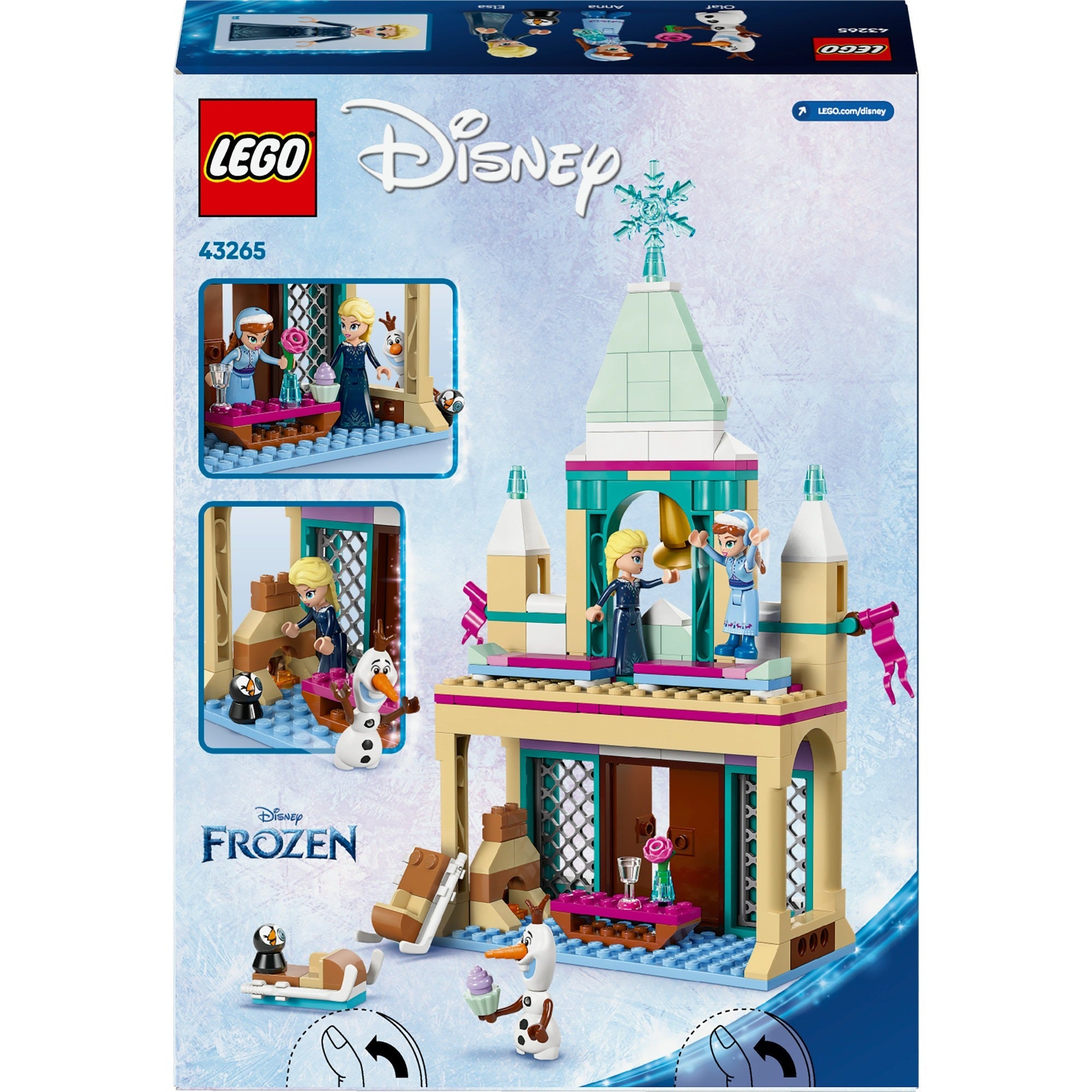 Lego disney prinses 43265 bevroren kasteel van arendelle