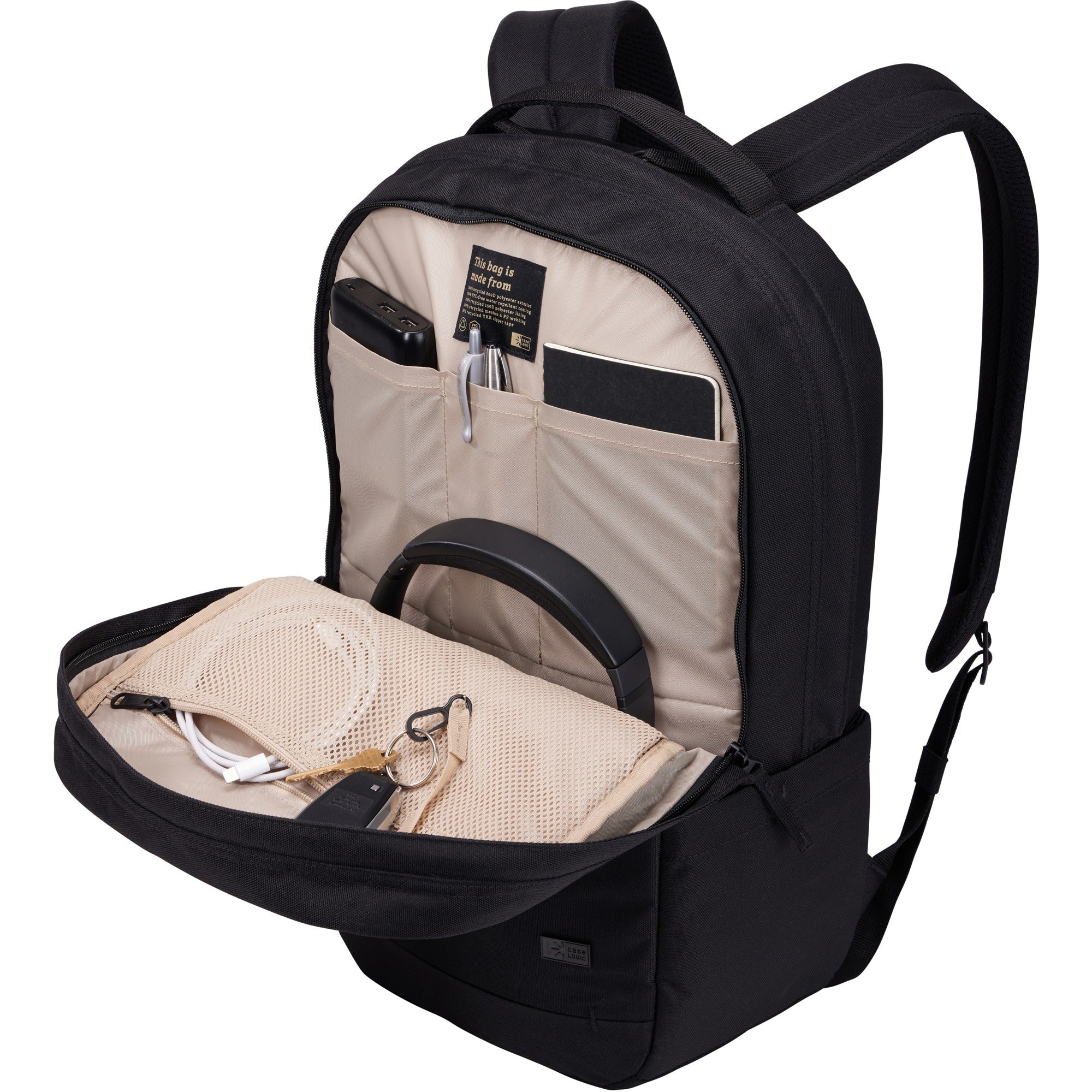 Case logic invigo 15,6 laptoprugzak (zwart)