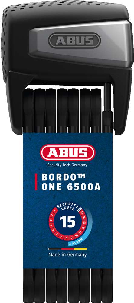Abus Vouwslot Bordo Smart X 6500A 110 SH Zwart