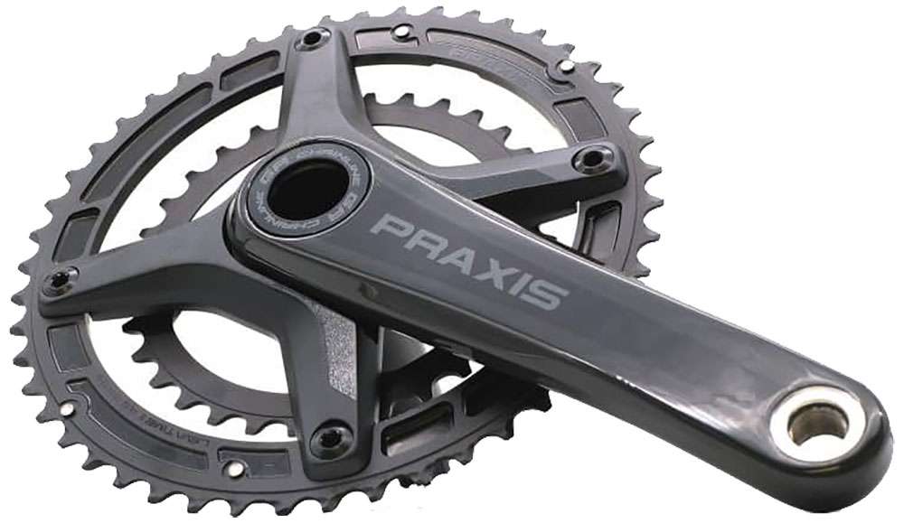 Praxis works zayante carbon gr m30 48 32z gravel crankset