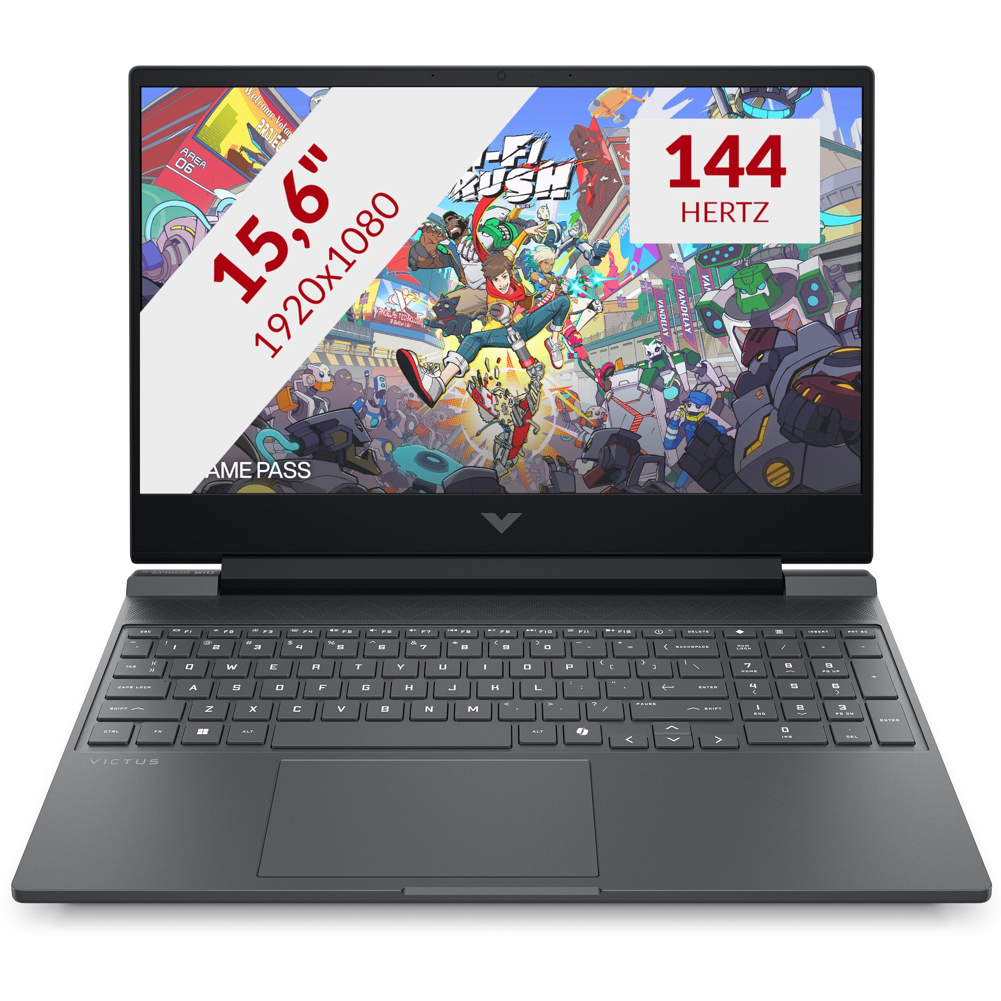 Victus by hp 15-fb3070nd (ch4m6ea) 15.6 gaming laptop (zwart | ryzen 7 260 | rtx 5050 | 16 gb | 1 tb ssd)