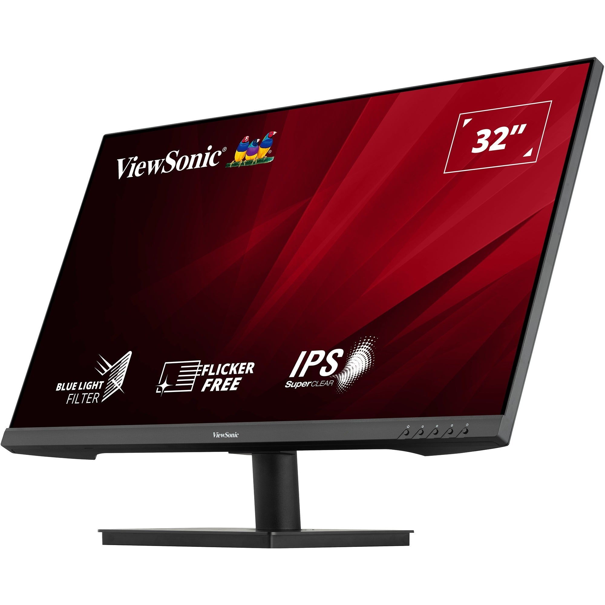 Viewsonic va3209-2k-mhd 31.5 monitor (zwart, 2x hdmi, 1x displayport, sound)