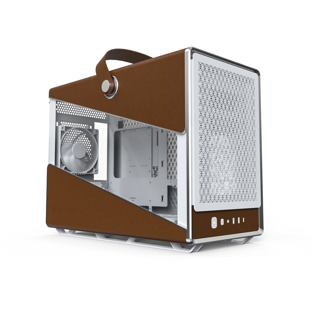Montech heritage pro midi tower behuizing (wit beige | 2x usb-a | 1x usb-c)