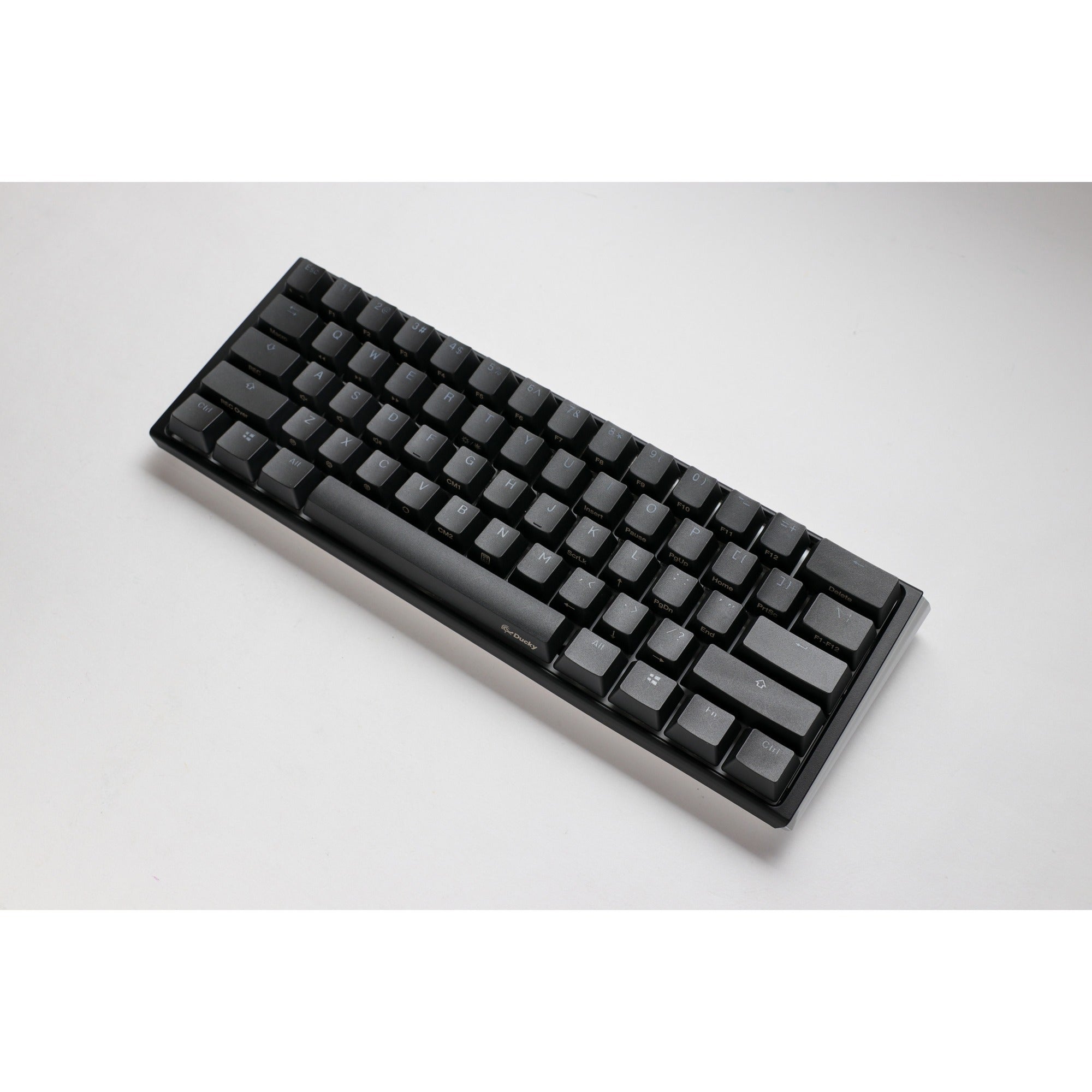 Ducky one 3 classic mini rgb mechanisch toetsenbord (zwart, us lay-out (qwerty), cherry mx brown, 60%, rgb led, double-shot pbt, hot-swappable, quack mechanics)