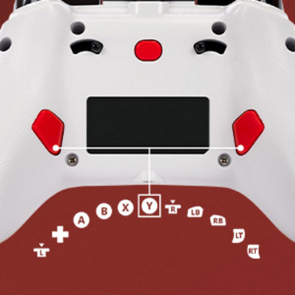 Powera advantage controller met kabel voor de xbox series x|s - warrior's nirvana (magnoliawit, xbox series x|s, xbox one, pc)