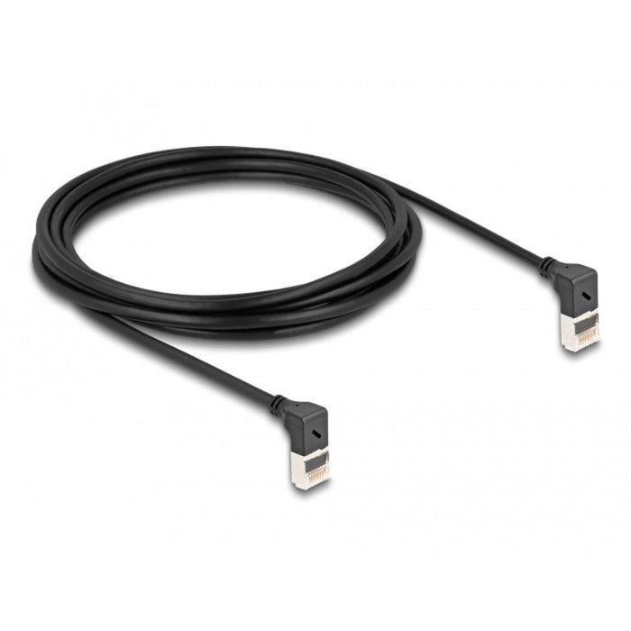DeLOCK DeLOCK RJ45 Netwerkkabel Cat.6A S FTP Slim 90° omhoog