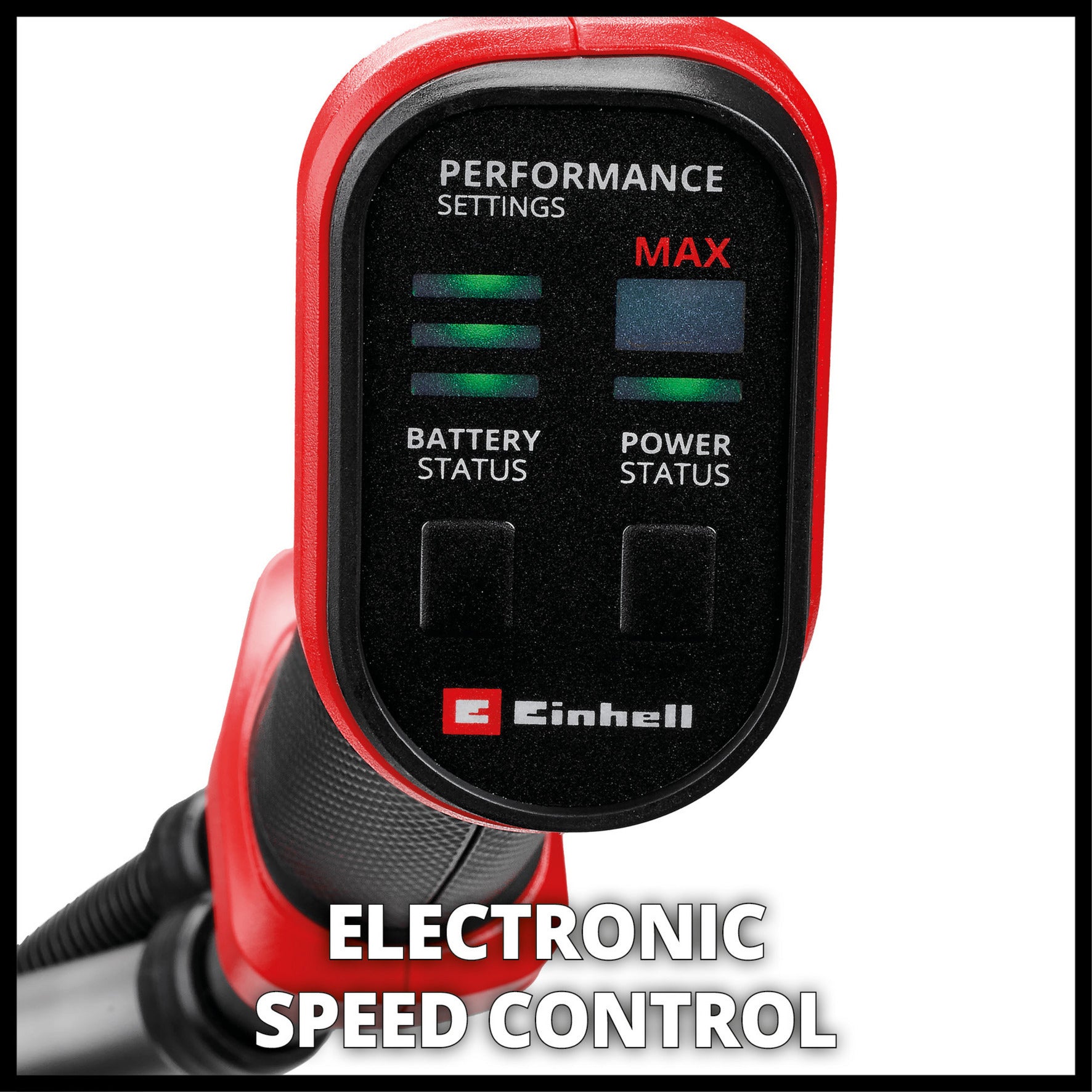 Einhell gp-bc 36 430 li bl-solo accu bosmaaier (rood zwart, accu en oplader niet inbegrepen)
