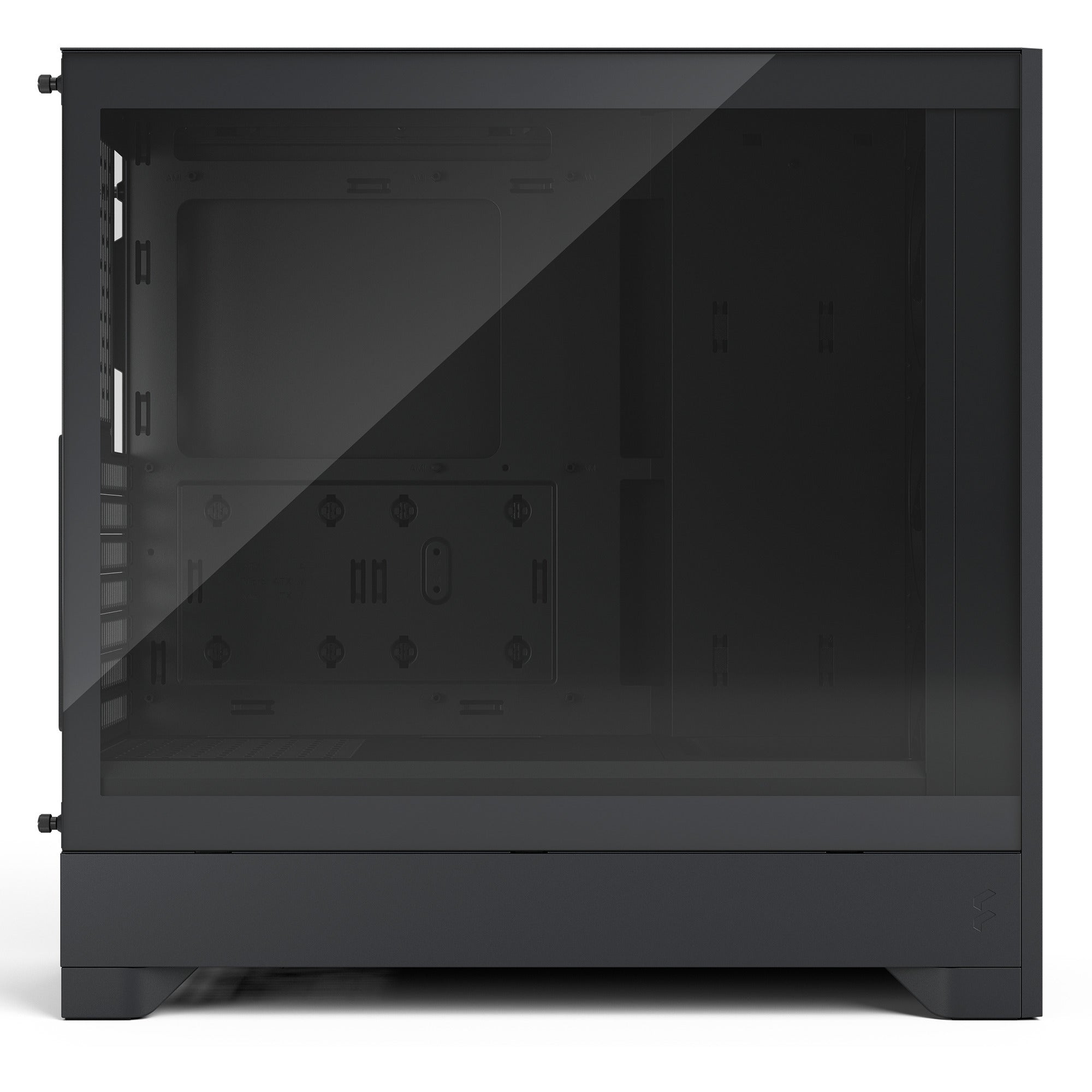 Fractal design pop 2 air midi tower behuizing (zwart | 1x usb-a | 1x usb-c | tempered glass)