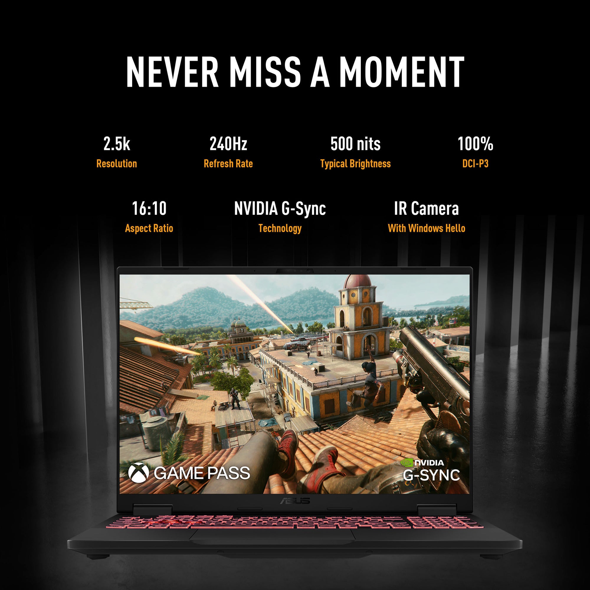 Asus tuf gaming a18 fa808um-s8132w 18 gaming laptop (zwart grijs | r7 260 | rtx 5060 | 16 gb | 512 gb ssd)