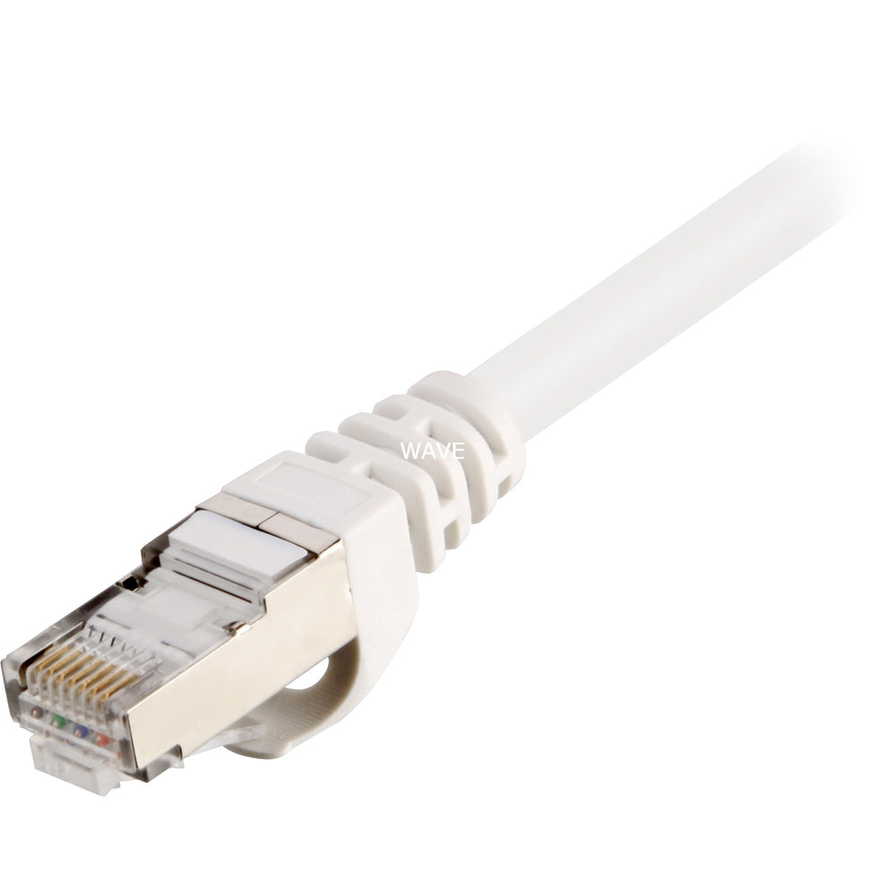 Sharkoon cat.6 netwerkkabel (wit, 10 meter, sftp, rj-45)