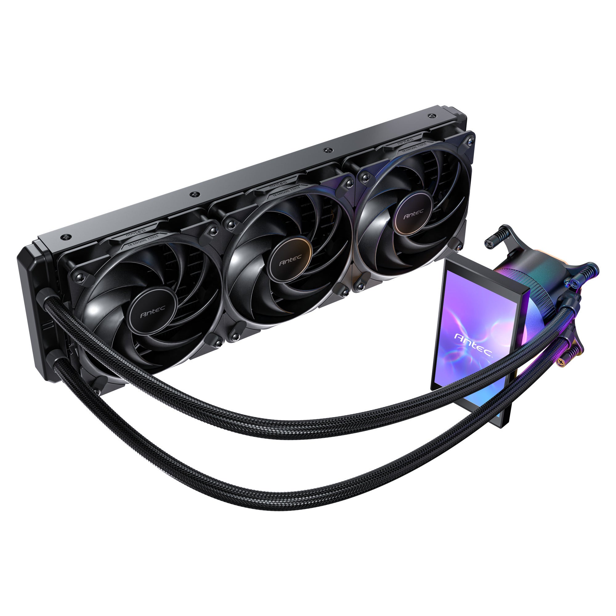 Antec vortex view 360 waterkoeling (zwart)