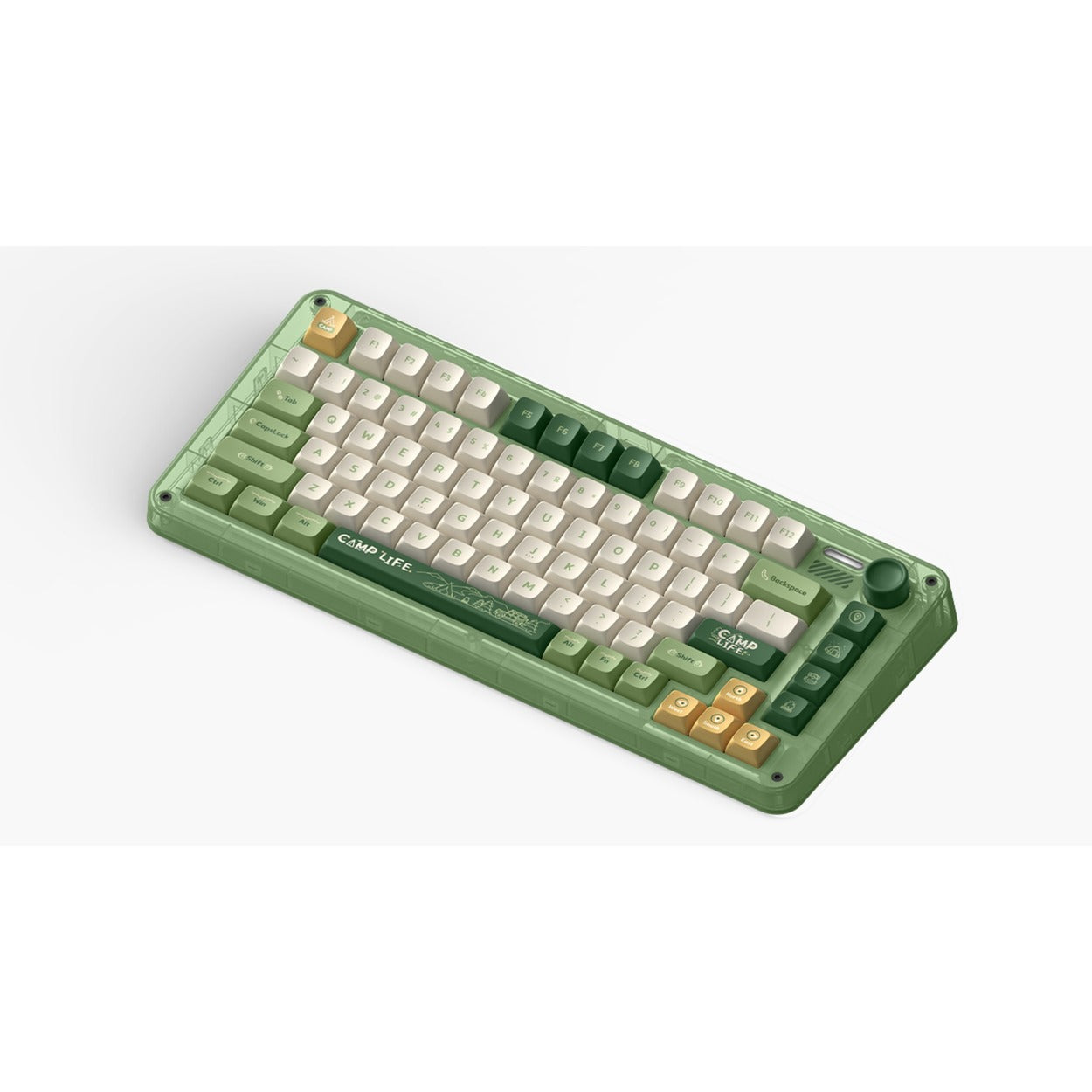 Iqunix ZX75 Camping Draadloos Mechanisch Toetsenbord