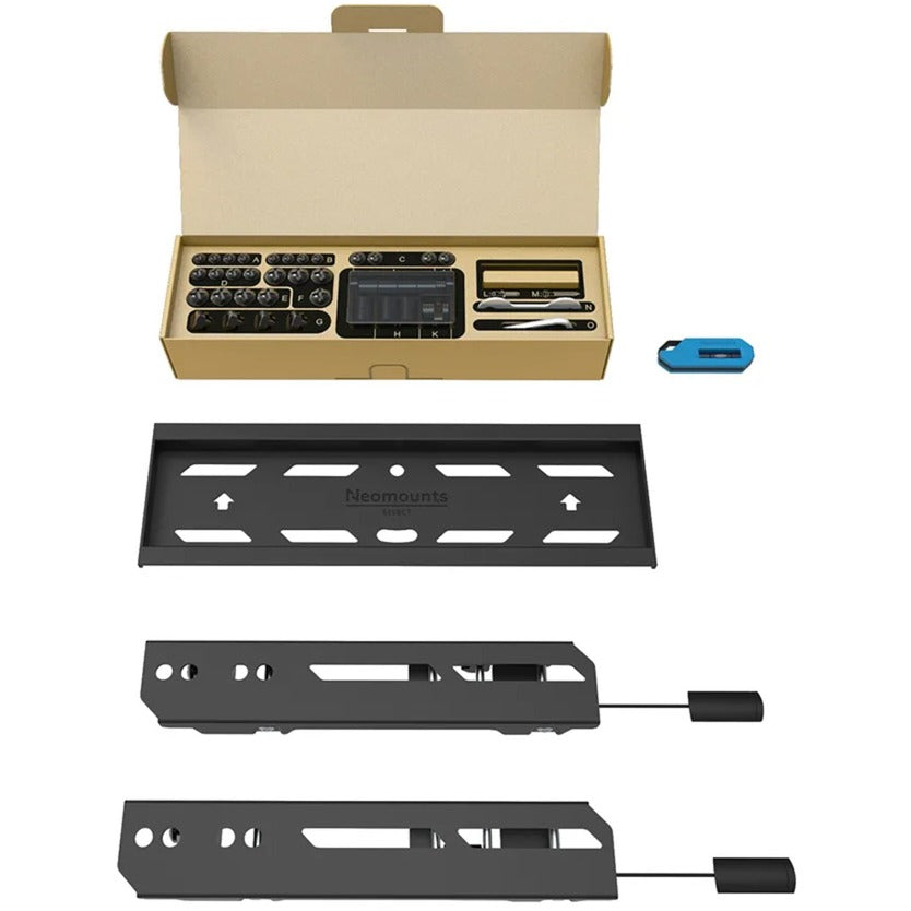 Neomounts select wl30s-850bl12 vlakke wandsteun bevestiging (zwart)