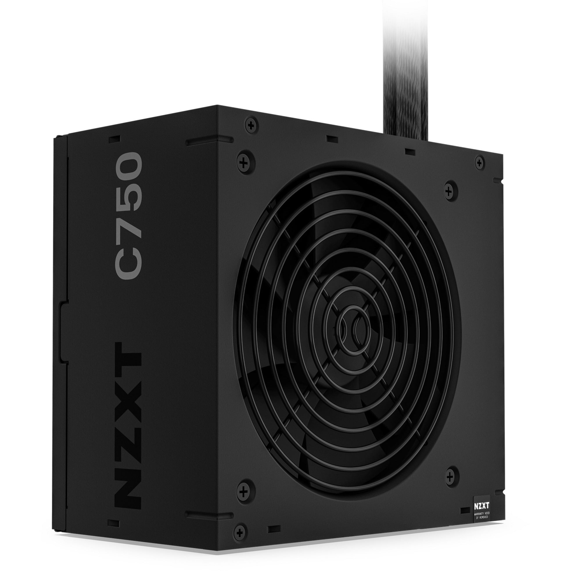 Nzxt c750 bronze modulaire 750 watt voeding (zwart, 1x 12v-2x6, 4x pcie)