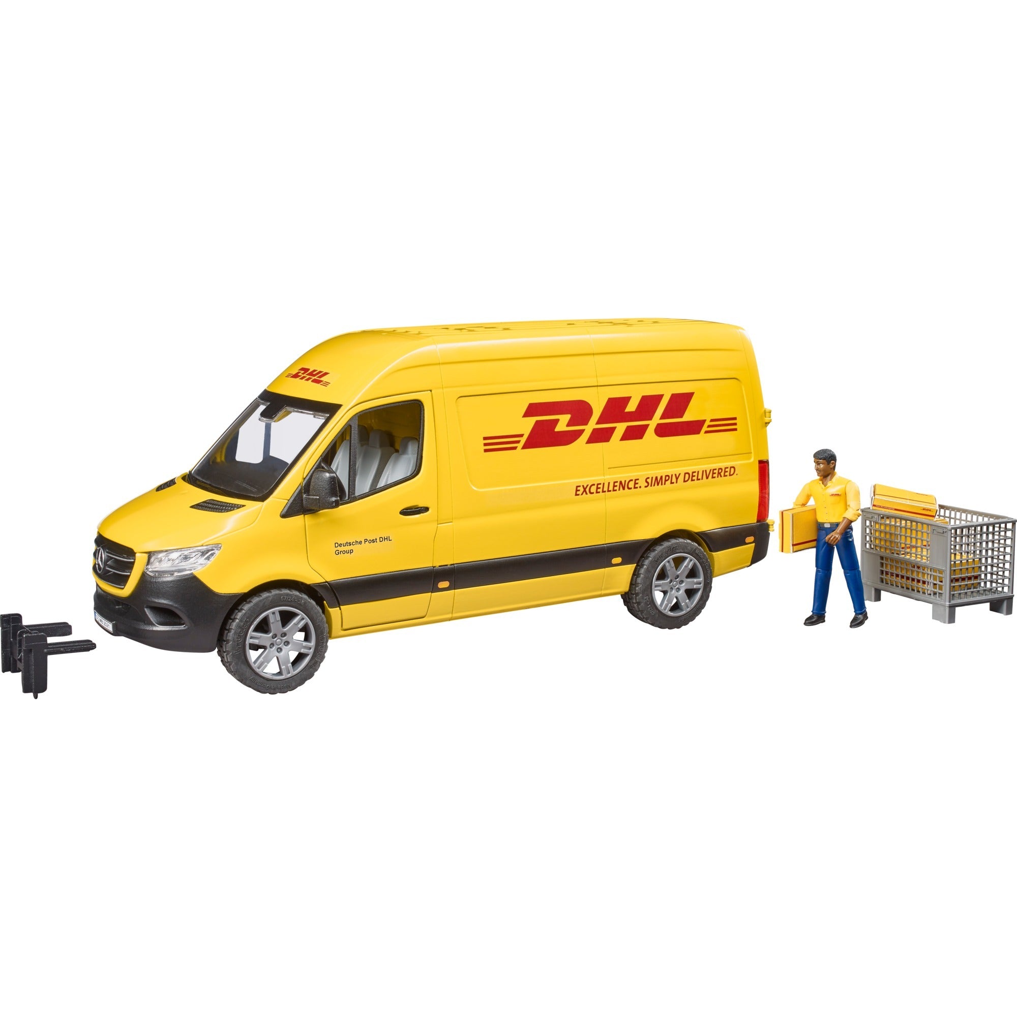 Bruder auto sprinter dhl