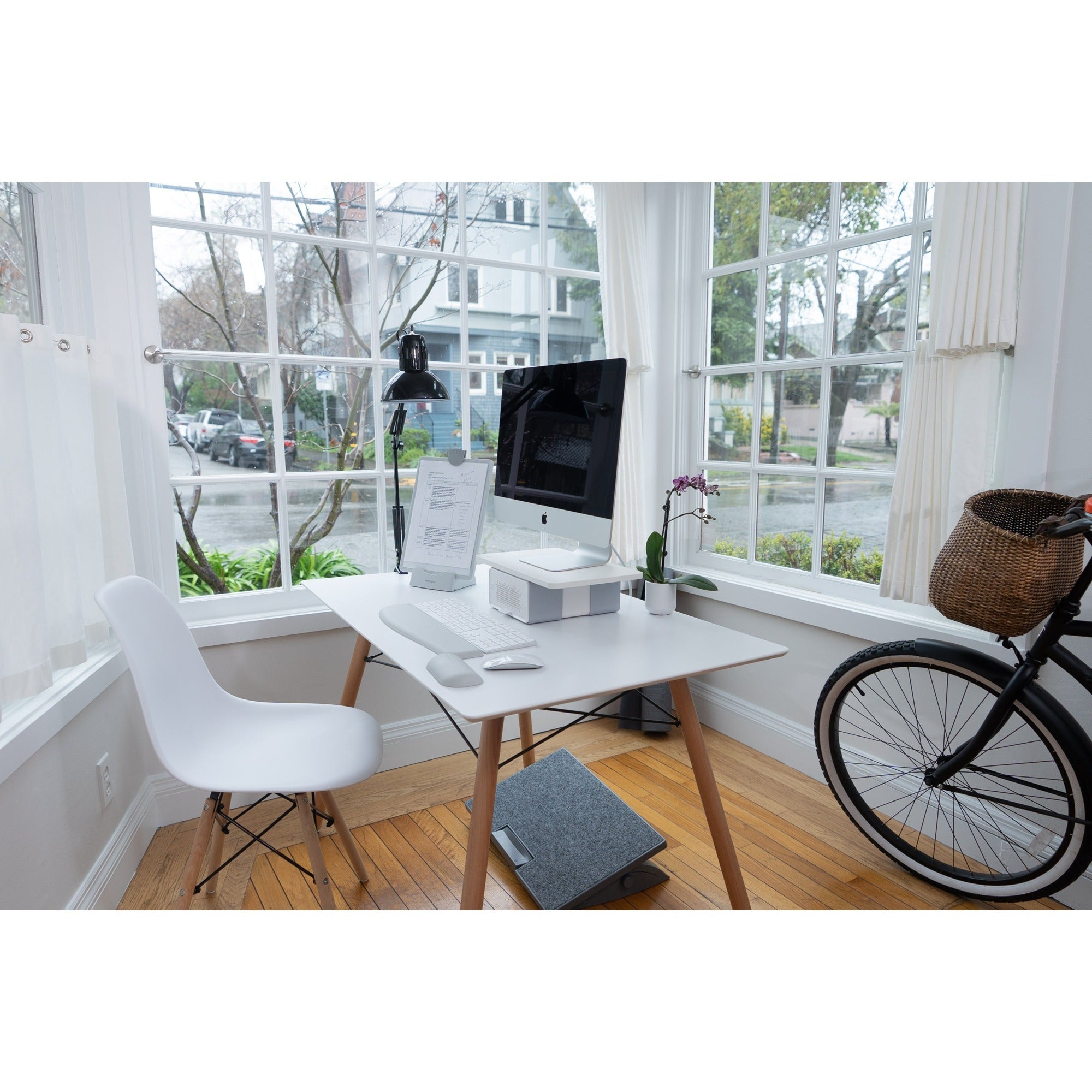 Kensington smartfit solemate pro elite ergonomische voetensteun (grijs)