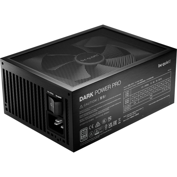 Be quiet! dark power pro 13 modular 1600 watt power supply (black, 2x 12v-2x6, 6x pcie)