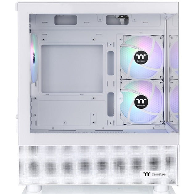 Thermaltake view 170 tg argb mini tower behuizing (wit | 2x usb-a | rgb | tempered glass)
