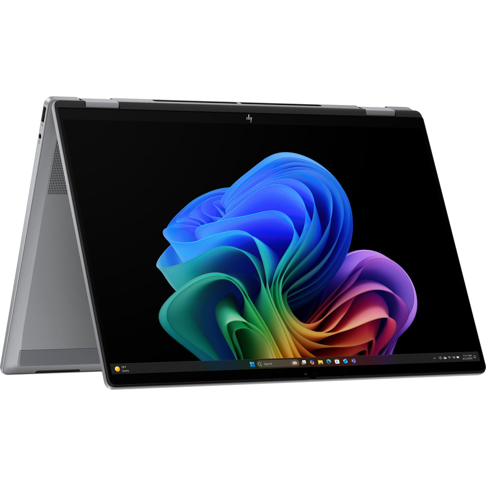 Hp omnibook x flip 16-ar0070nd 16 copilot+ 2-in-1 laptop (zilver | ryzen ai 7 350 | radeon 860m | 24 gb | 1 tb ssd | touch)