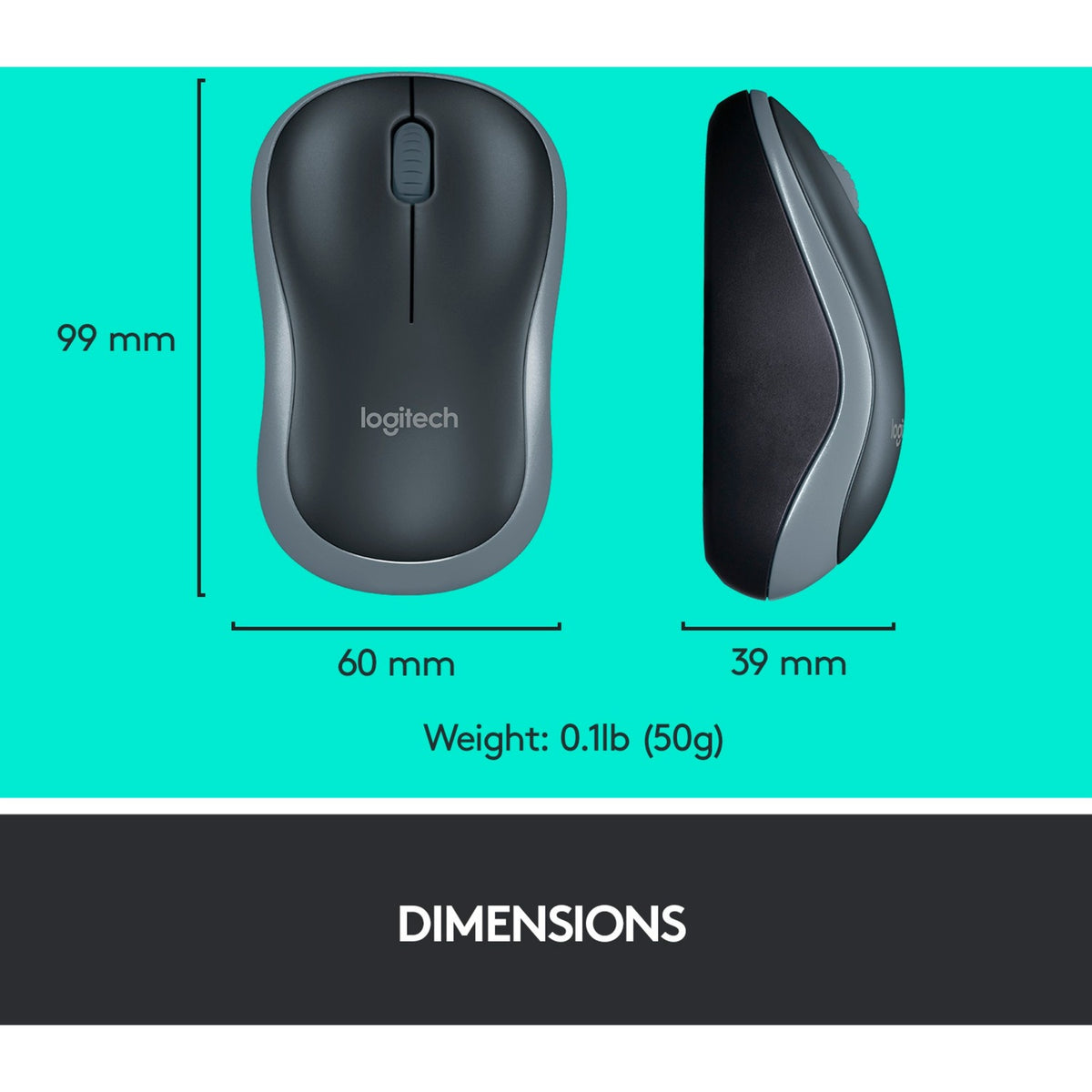 Logitech mk270 draadloze desktopset (zwart, eu lay-out (qwerty), rubberdome)