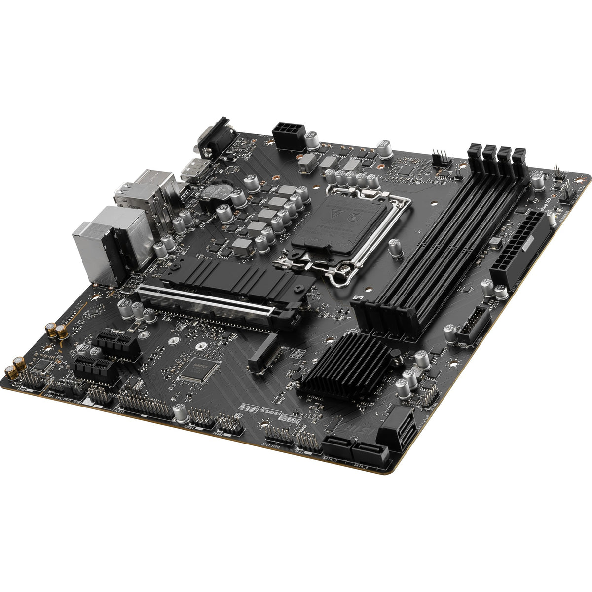 Msi pro b760m-p socket 1700 motherboard (black, raid, gb-lan, sound, µatx)