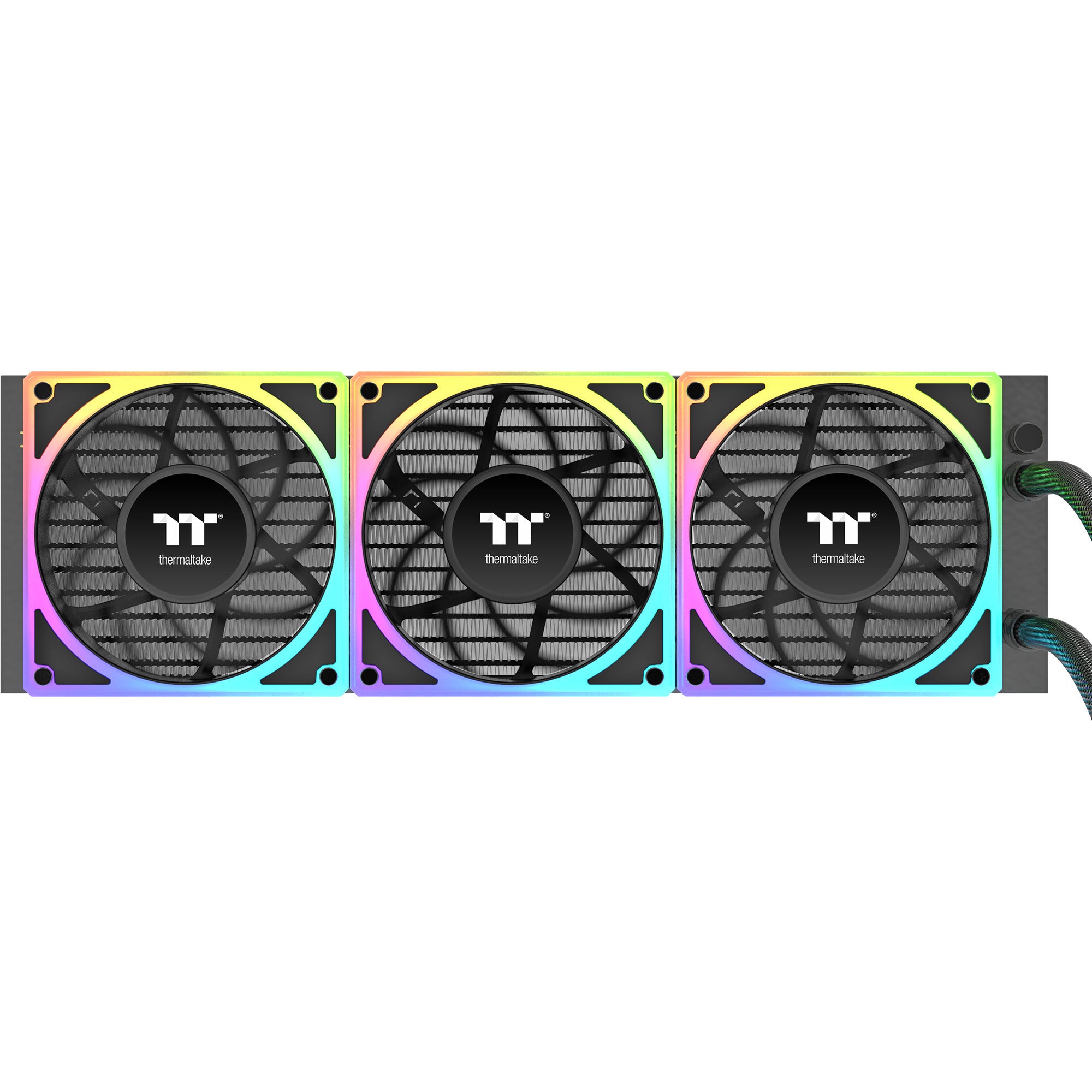 Thermaltake magcurve 360 ultra argb sync aio liquid cooler waterkoeling (zwart)