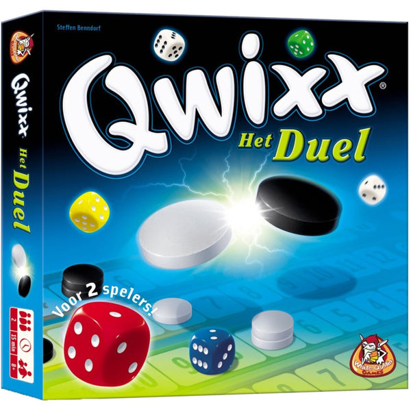 White Goblin Games Qwixx The Duel Dice Game (Dutch, 2 players, 15 minutes, ages 8+)