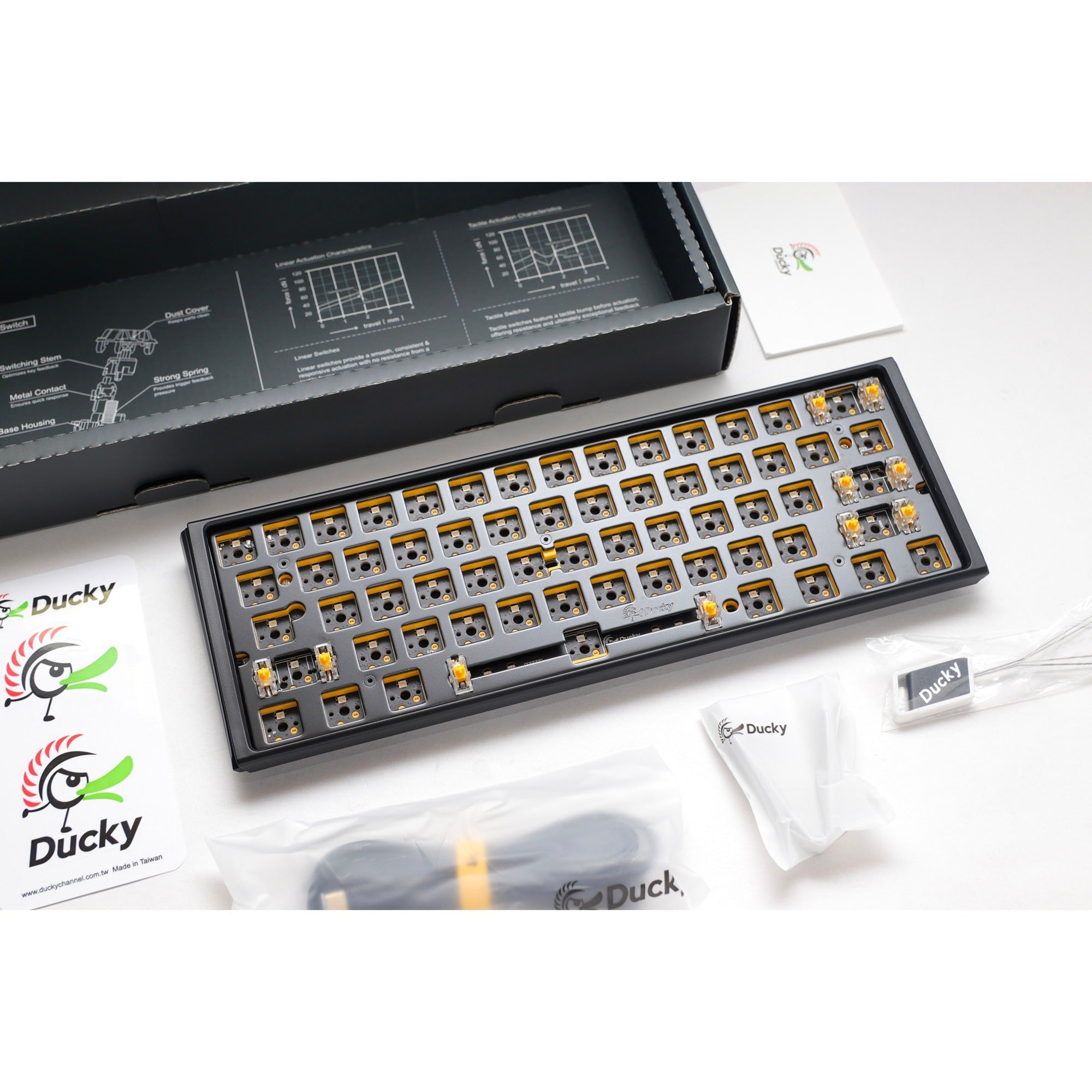 Ducky Ducky One 3 Mini ANSI-indeling Barebone