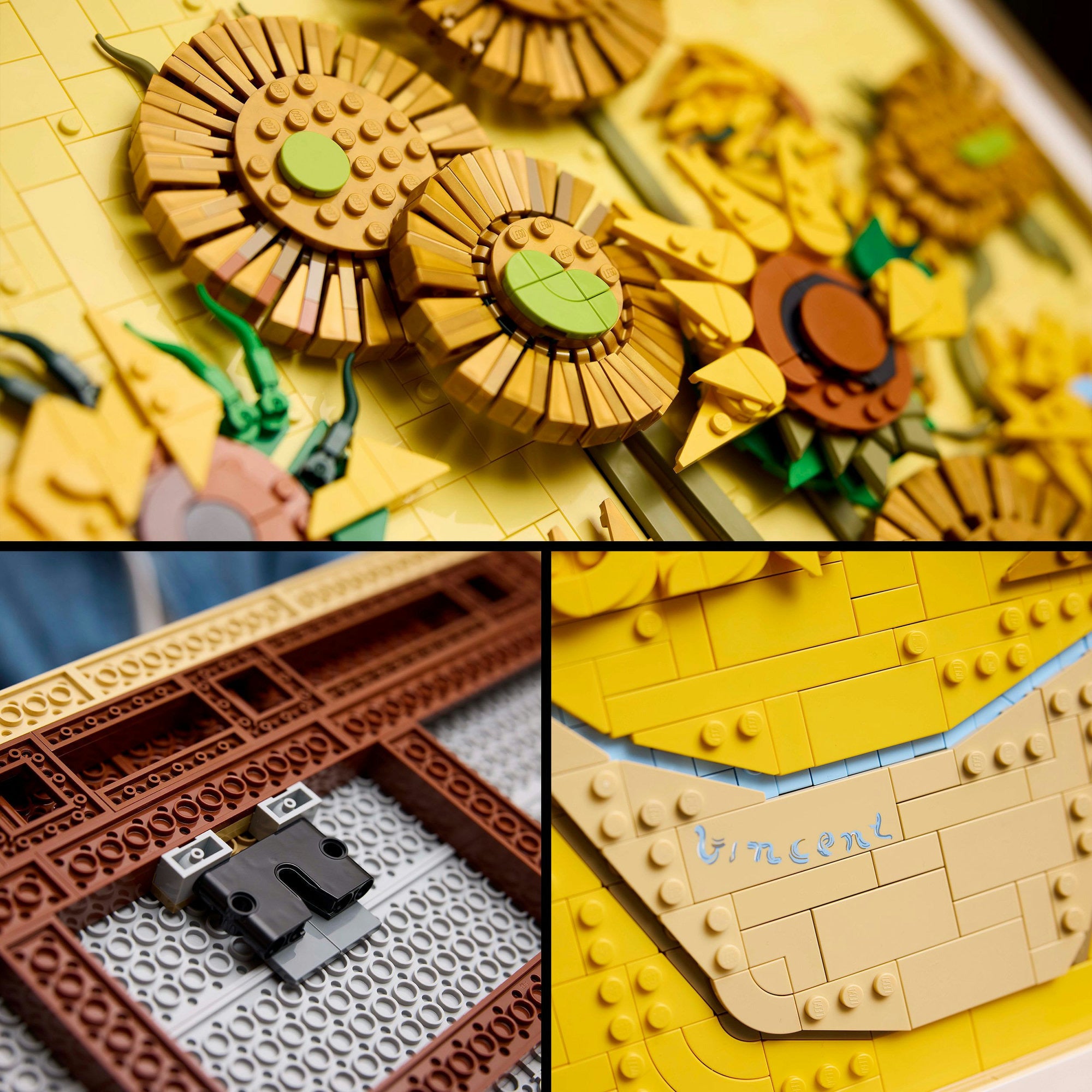 Lego art 31215 vincent van gogh - zonnebloemen